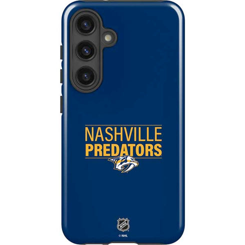 NHL Nashville Predators Lineup Galaxy S25 Impact Case